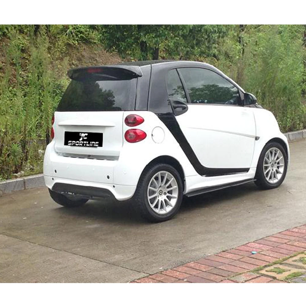 Диффузор для заднего бампера из углеродного волокна Mercedes Benz Smart Fortwo Coupe Convertible 2 Door