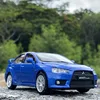 1:32 Mitsubishis Lancer Evo X 10 Alloy Car Model Diecast Metal Toy Vehicle Car Model Simulation Sound Light Collection Kids Gift 4
