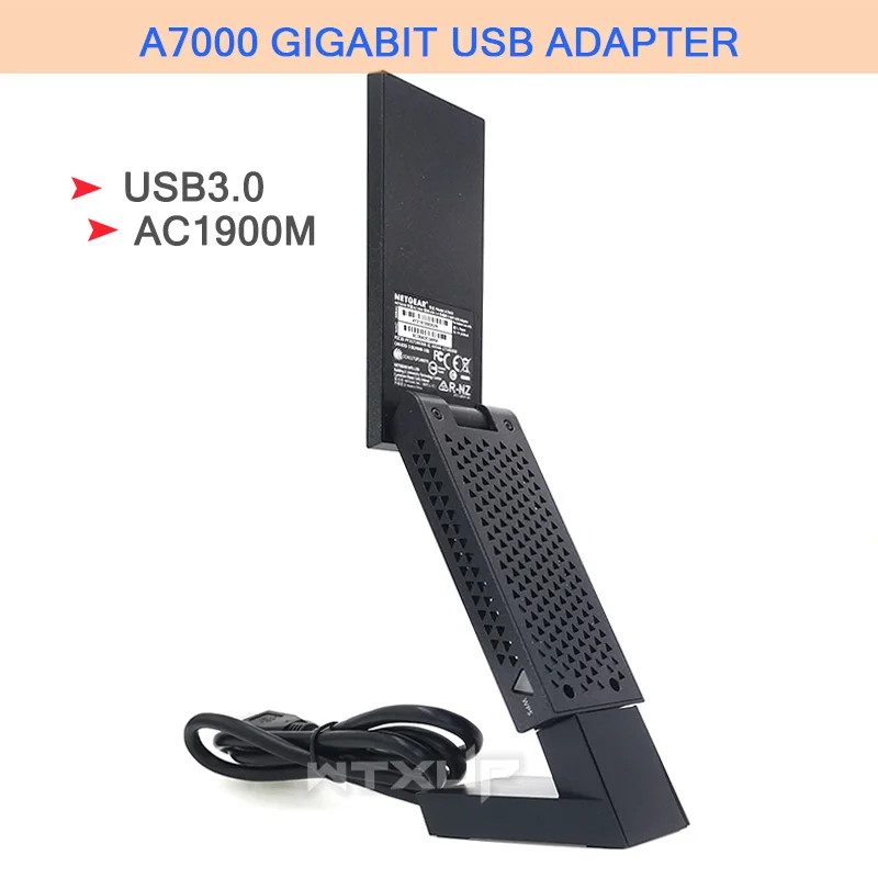 A7000 wlan гигабитный USB адаптер двухдиапазонный для Nighthawk AC1900 NETGEAR USB 3,0 ключ wifi приемник Поддержка windows/Mac OS
