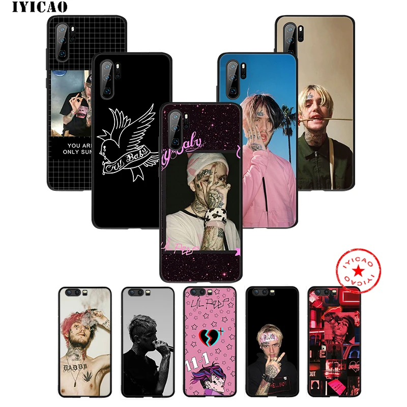 Чехол для телефона Lil Peep Bo мягкий черный чехол Huawei Mate 30 Lite Pro Y9 Y7 Y6 Prime 2018 2019 |