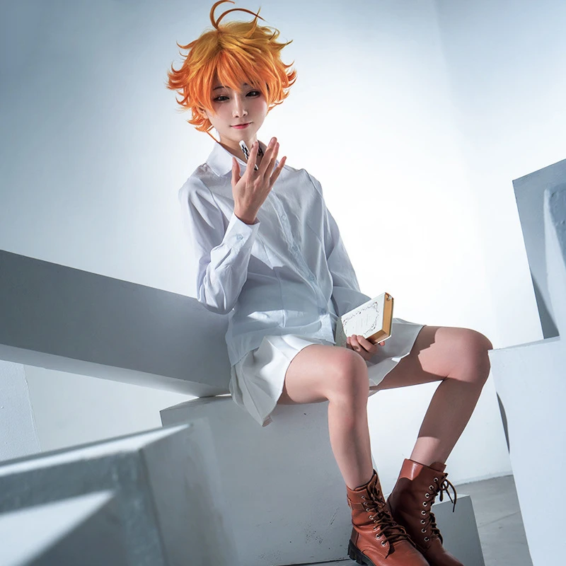 Anime The Promised Neverland Norman Ray Cosplay Costume