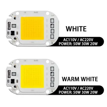 

LED COB Chip For Grow Plant Light Full Spectrum 220V 110V 20W 30W 50W For Indoor Plant Seedling Grow And Flower Growth Lighting