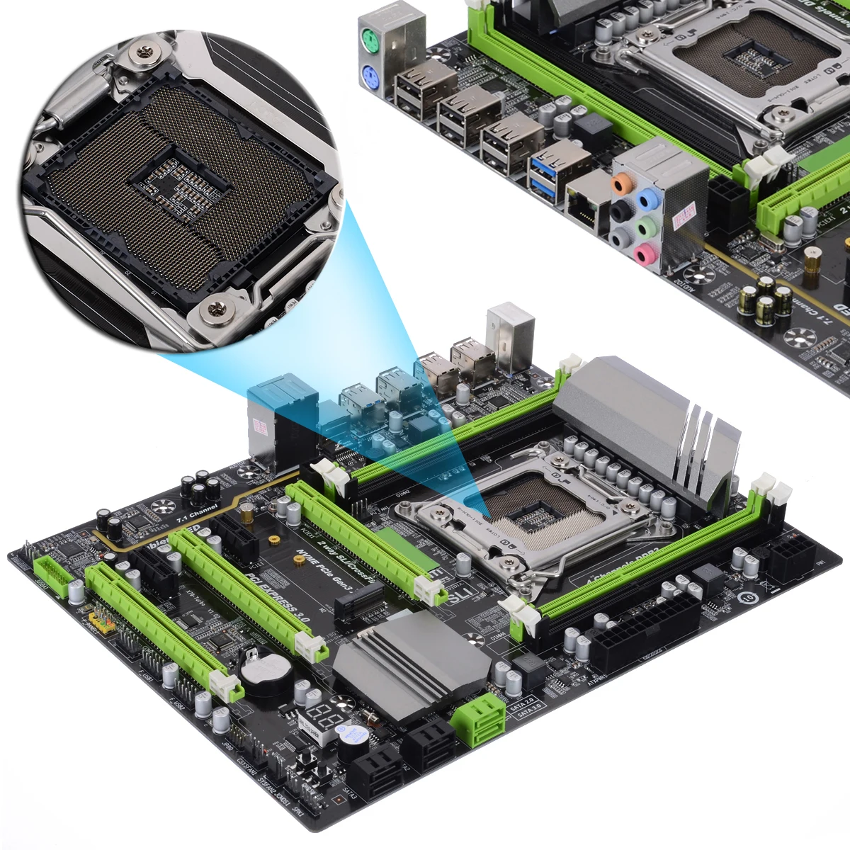 Mayitr 1 шт. 4 канала 2011 Процессор компьютер Intel материнская плата X79T DDR3 настольных ПК Материнские платы для компьютера Запчасти