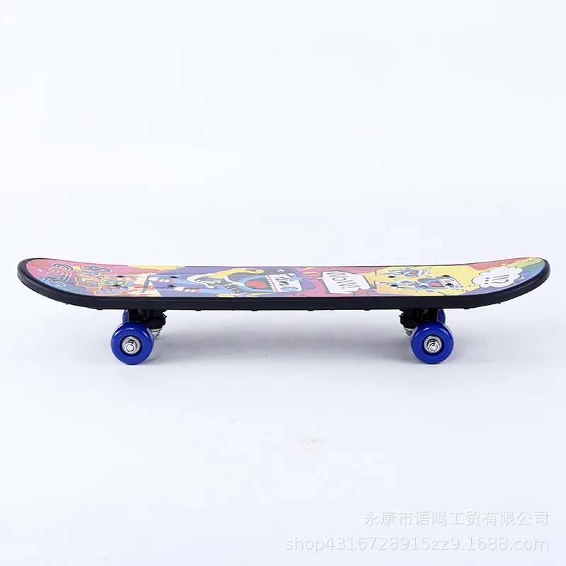 New Style Double Snubby Four Wheel Skateboard ride Instead of Walk Highway Brush Street Long Board Creative Customizable S