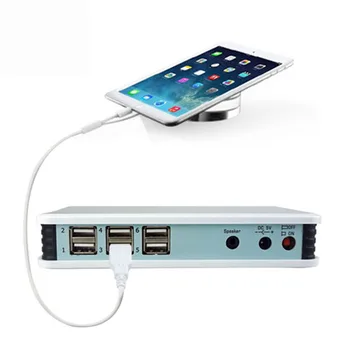 

6 Port Anti Theft Display Security Device with Charger and for Mobile Phone