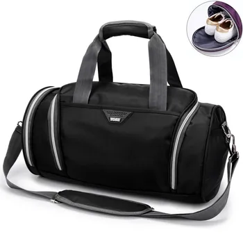 

Cylindrical Women Travel Bag Men Business Travel Duffle Bags Waterproof Luggage Handbag Shoulder Crossbody Storage Female Tote