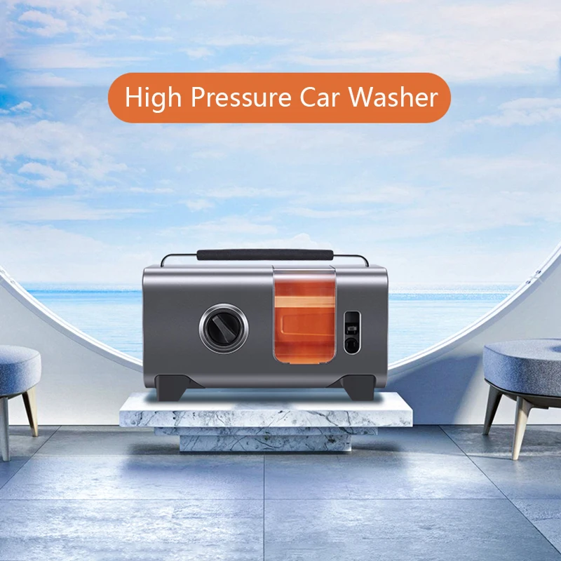 90bar Electric High Pressure Car Washer Powerful Car Wash Water Gun Cleaner 220v Tornado Dry Cleaning Foam Generator in Parkside car wash gun