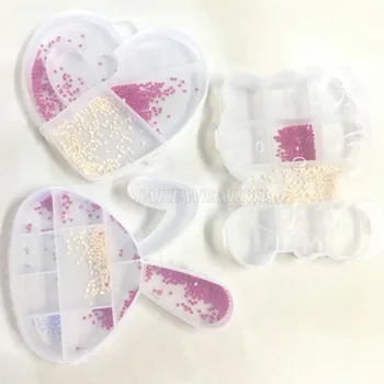 

diamond painting Box Accessories Clear plastic Beads Display Storage Boxes diamond Embroidery tools Accessory tool