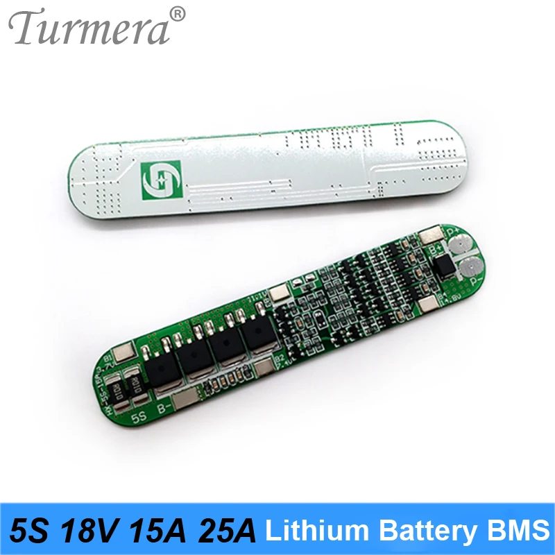 5S 18V 15A 25A Lithium Battery BMS Board for 18650 Battery Screwdriver Battery Charger Protection Board 18V 21V Cell Protection Circuit 02