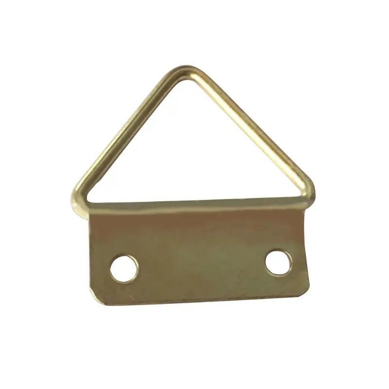 

200Pcs/Pack 2 Holes Triangle Ring Pictures Hangers Heavy Duty DIY Replacement fo L9BE