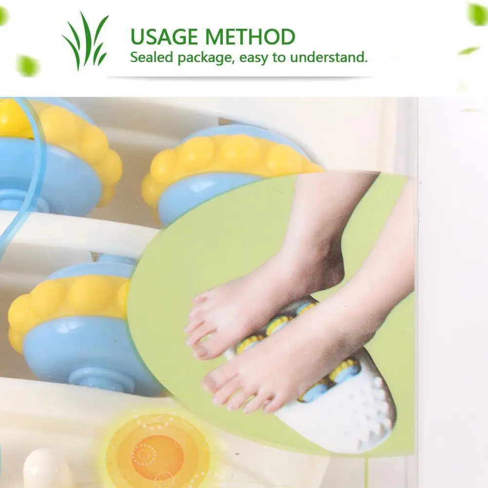 Круглый массажер для ног домашний массажный рулон облегчающий ряд фасциит