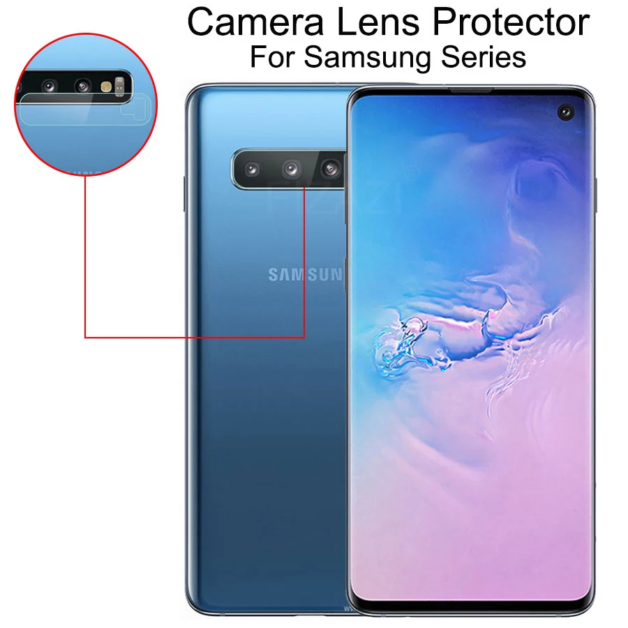 2 шт. объектив камеры закаленное стекло для samsung Galaxy A50 A30 A40 A70 A20 S10 S10E Note 10 Plus Pro защитное стекло защитная пленка