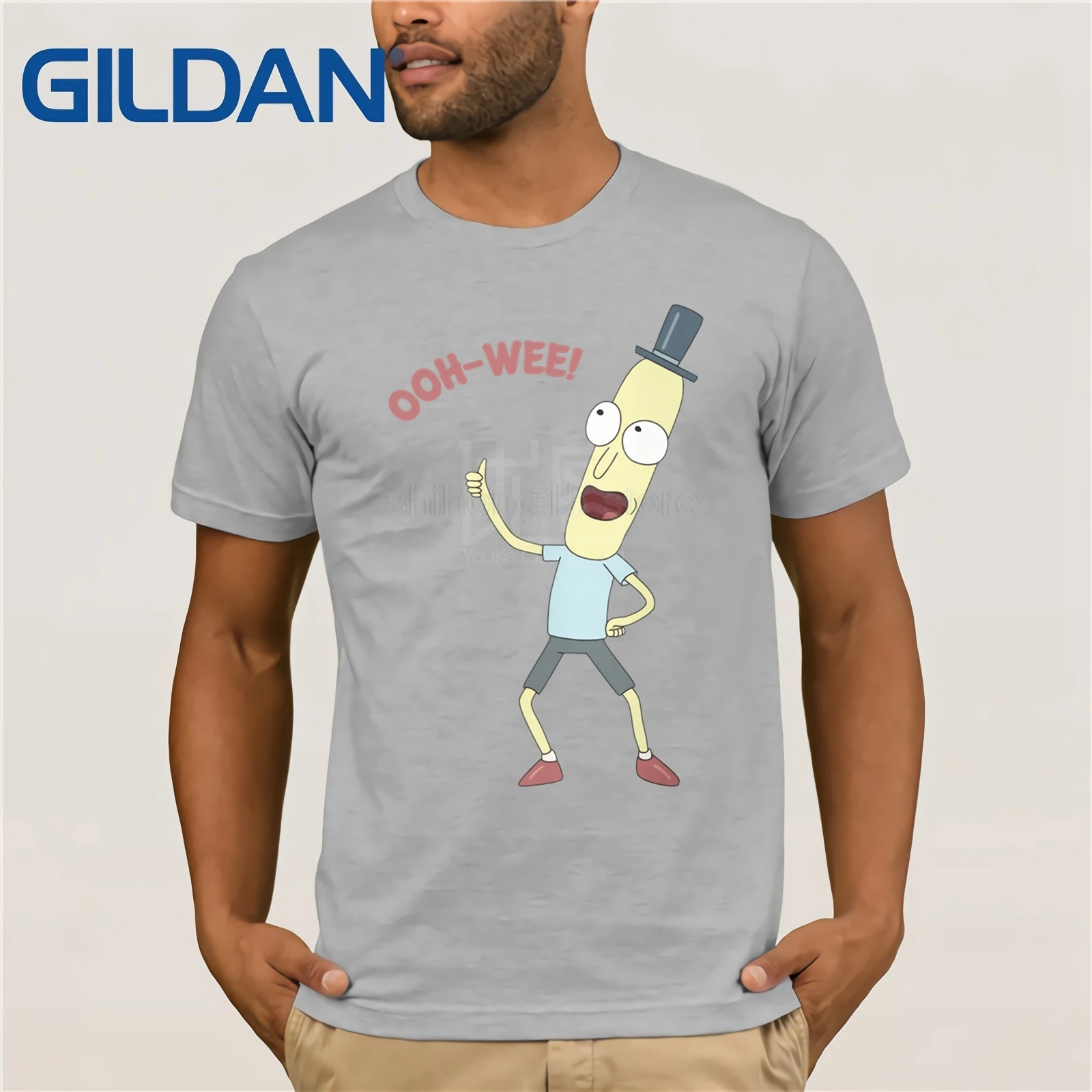 Г-н Poopybutthole Ох-Ви! Мужская футболка, размер S-3XL, короткий рукав, круглый вырез, хлопок, футболки, топы, летние футболки, хлопок