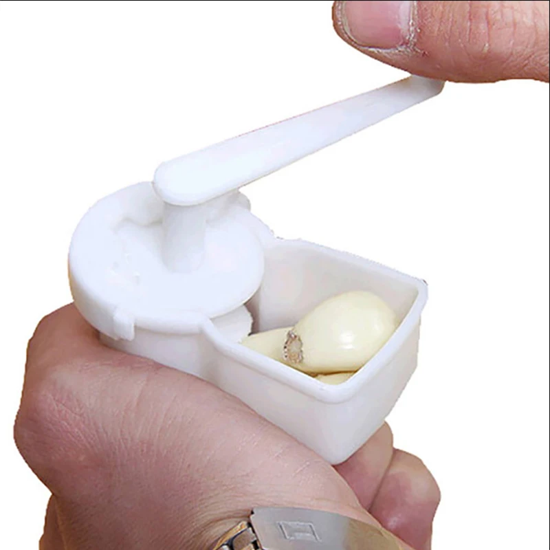

LHX Garlic Chopper Mini Portable Fruit Vegetable Grater Tool Ginger Presses Mashed Garlic Maker Kitchen Cooking Tool HP1015 a