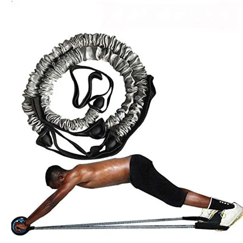 Эспандер для фитнеса эластичная лента тренировок в мышцах живота | Спорт и