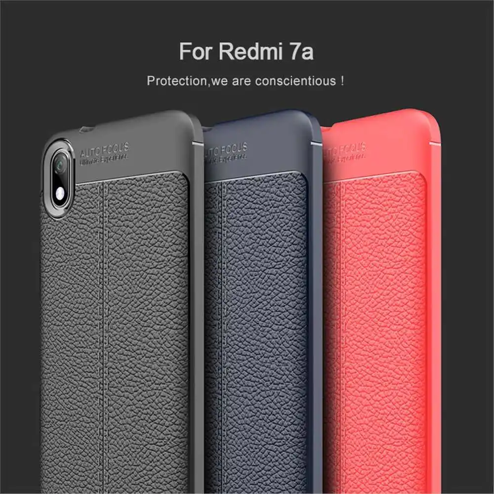 Mokoemi Личи шаблон Ударопрочный Мягкий 5,4" для Xiaomi Redmi 7a чехол для Xiaomi Redmi 7a чехол для сотового телефона