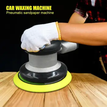 

125mm Pneumatic Sander Sandpaper Orbital Air Polisher Woodworking Grinder Sanding Waxing Tools Car Accessories Powewr Tools NEW