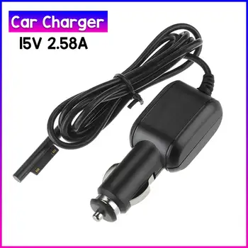 

Car Charger 15V 2.58A Power Supply Adapter Laptop Cable Charger for Microsoft Surface Pro 3 4 5 6 7 X /go /book 1 2/ laptop 1 2