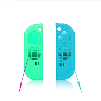 

1pair Silicone Joy-Con Protective Cover Case for Nintend Switch Joy-Con Controller Game Handle Replacement Shell