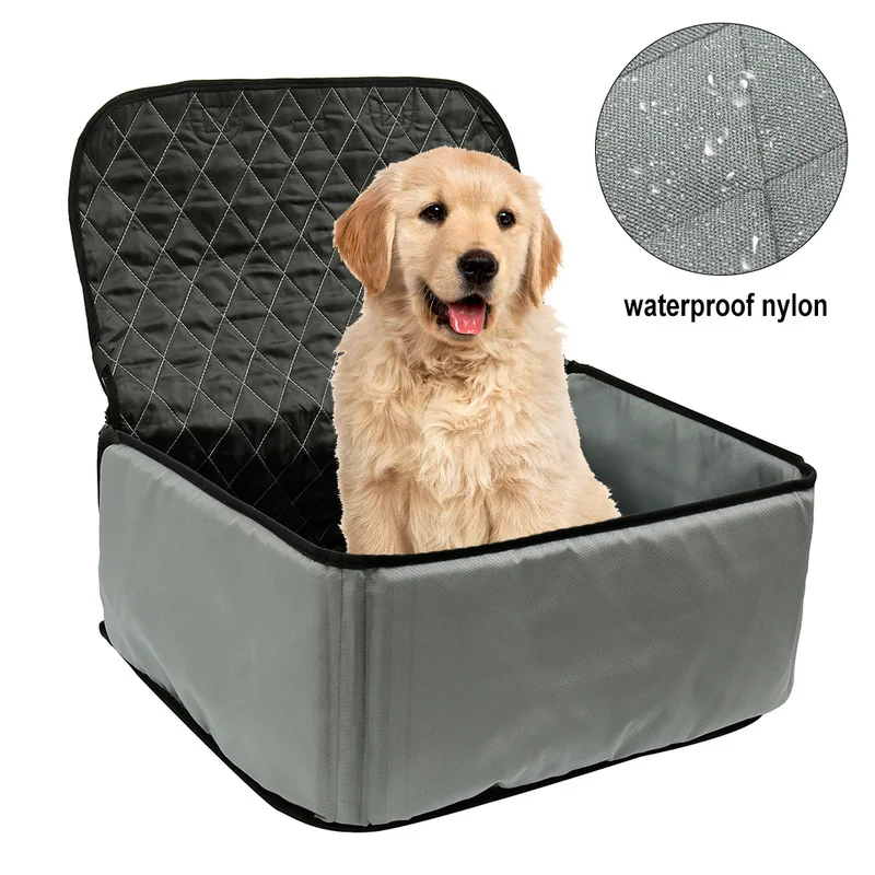 2 в 1 переносная переноска для собак нейлоновая Водонепроницаемая Складная Толстая переносная сумка для домашних животных, кошек, собак, автомобильных чехлов для путешествий, сумки для животных на открытом воздухе