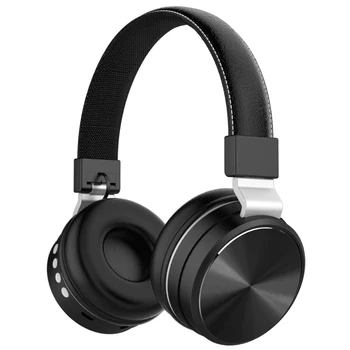 

HM-02-TF Metal Headphone Folding 5.0 Stereo Wireless Bluetooth Headset Supports Automatic Switching to Incoming Call Waiting