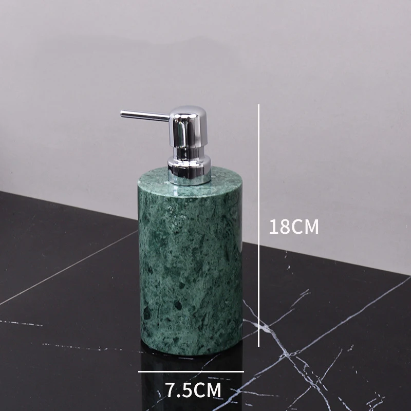 Indian Green Marble Bathroom Set image 13