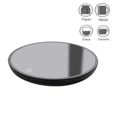 

Coffee Mug Cup Warmer Milk Tea Water Cup Heating Electric Touch Pad 220V 15W Temperature Adjustable Hot Tea Makers Heater Warmer