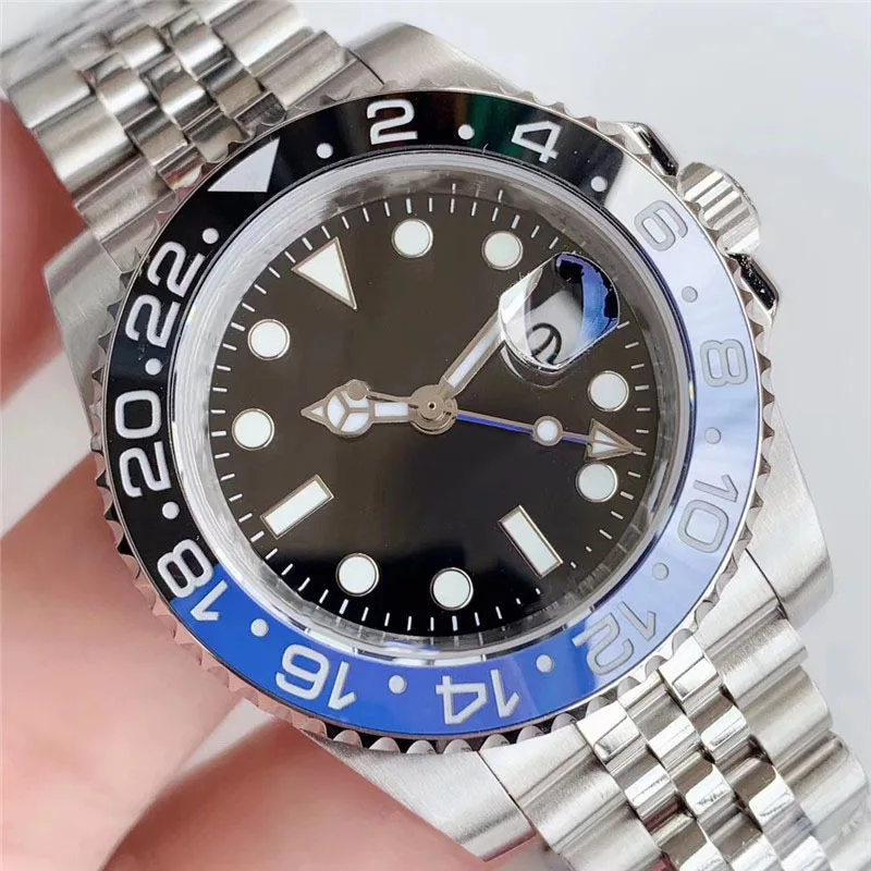

Mens Watch rlx 2813 Movement Blue Dial 40MM Sapphire Glass High Quality Automatic Mechanical Mens Watch