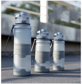 

Frosted Plastic Water Bottle 1000ml Bpa Free Sport Workout Bottles Lid Leak Proof Man Butelka Na Wode Bottle Water AB50WB