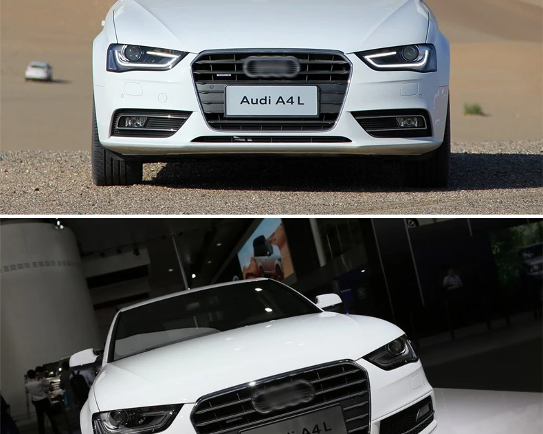 Автомобильный Стайлинг Головной фонарь для Audi A4L фары Audi A4 2013- Светодиодный фонарь H7 D2H Hid вариант Ангел глаз биксеноновый луч