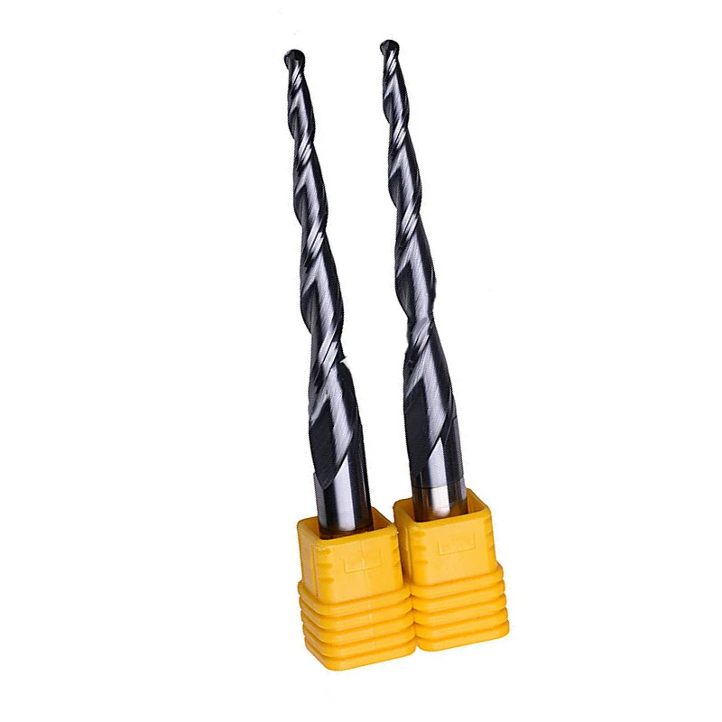 

CNC End Mills Bit Grinding Tools Set Kit Accessory Drawbar 2pcs Boring 8mm R2.0*60C*8D*100L