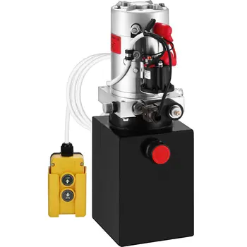 

Hydraulic Pump Dump 12V Truck Hydraulic Pump Hydraulic Power Unit 4 Quart Hydraulic Pump Dump Trailer