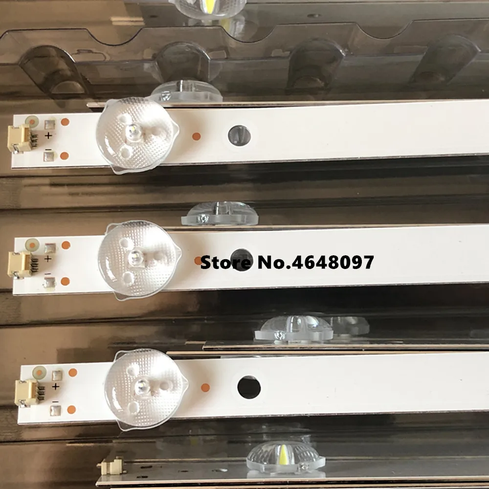 3 шт. 32 дюймов светодиодный ТВ Подсветка полоски 4708 K320WD A4213K01 K32WD для TCL LE32D8800 экран