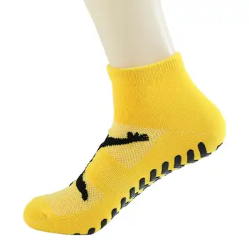 

5Pairs Children Adult Non-slip Trampoline Floor Socks Sweat Absorbent Yoga Sports Fitness Cotton Anti Slip Socks For Adults Kids