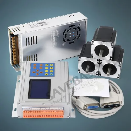 ENGMATE 3 шаговый двигатель TB6600 драйвер HB Nema24 417oz-in мотор 24V блок питания для "сделай сам"