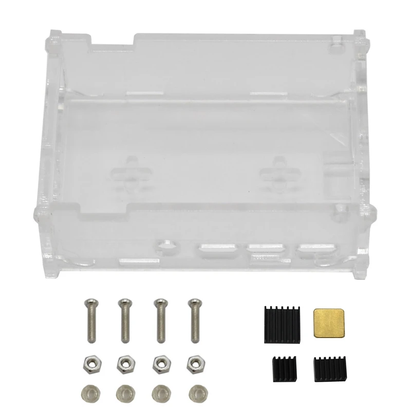 Diy акриловый корпус Корпуса для 3,5 дюймов Tft экран и Raspberry Pi 4B
