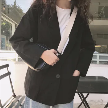 

Fashion Women blazers Female 2019 runway Jackets Cotton Coat Slim Womens Business Suits Casual Thin Blazers Outerwear S0144