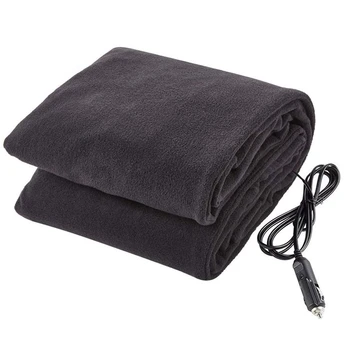 

Electric Car Blanket, 12V Electric Car Blanket Heating Travel Blanket with AC Adapter - Very Suitable for Cars, Families, Office