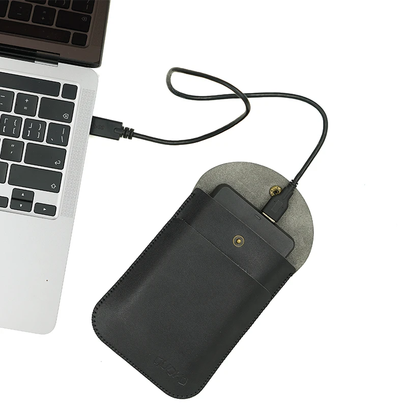 JGTKECO Funda de cuero sintético para disco externo, funda de pulgadas para HDD, ultrafina, Superfina, para Seagate Toshiba|Fundas de tablets y libros electrónicos| -