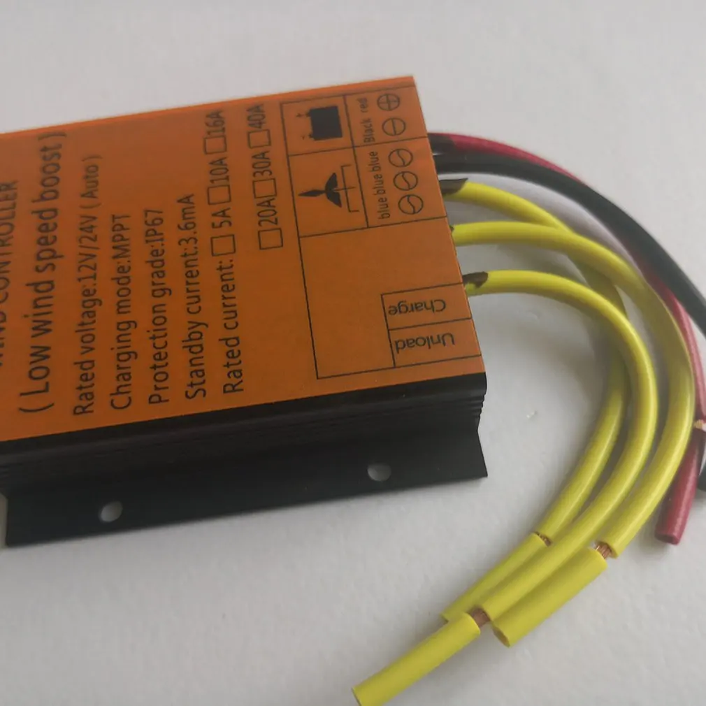 400 Вт контроллер ветровой турбины 12V24V водонепроницаемый Mppt выпрямитель тормоз зарядка выпрямитель мост Серебряный