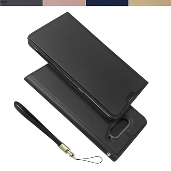 

Wallet Case for LG V50 ThinQ 5G Drop-proof Case Magnetic attraction Matte Touch Phone Protective Case for LG V50
