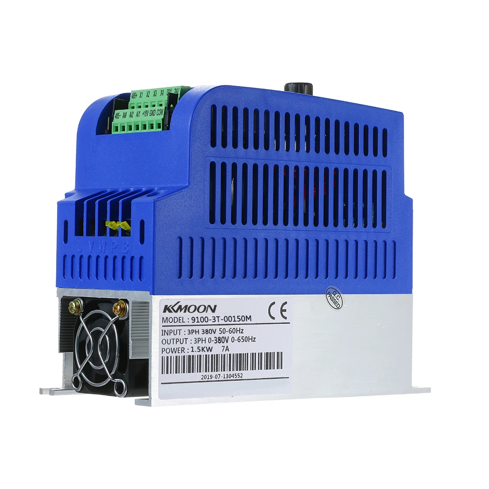 380v 1.5kw Frequency Voltage Converter Drive AC Frequency Inverter For CNC motor in VxF Vector control Drive Speed Controller
