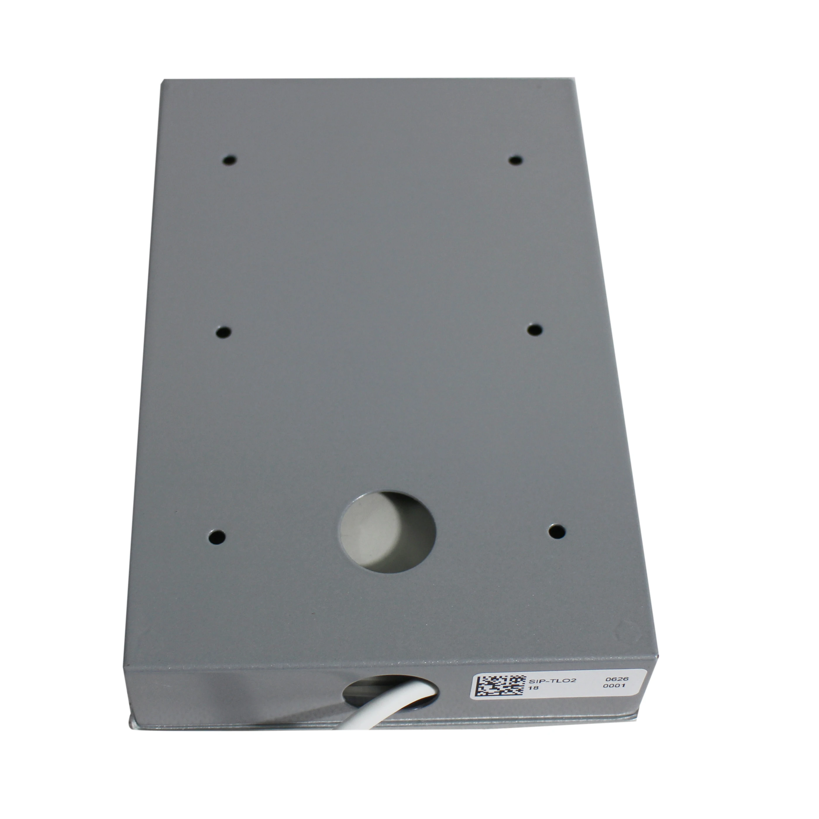 SIP PA system outdoor waterproof network terminal with built-in microphone and 2*15w amplifier for public address system