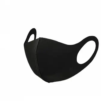 

1pcs Reusable Face Mask Pollution Mask Washable Unisex Mouth Mask Dustproof and Anti Smoke with Elastic Earloop Cycling Mask