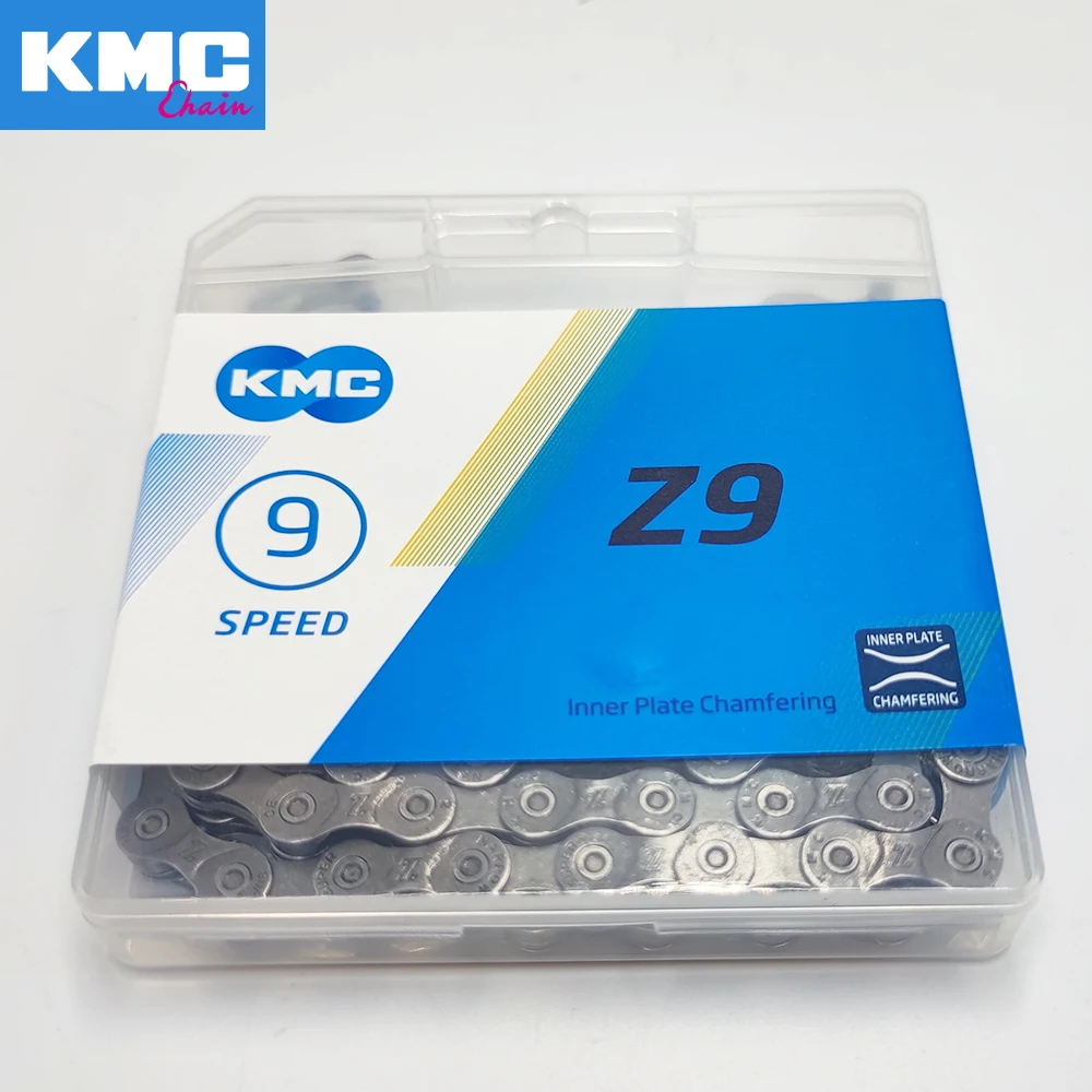 KMC Z9 Bicycle Chain 9 Speed 116L Mountain Road Bike Chain