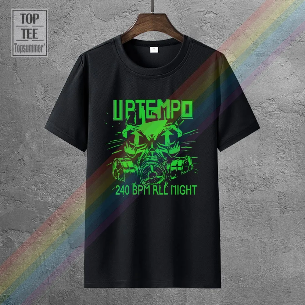 

Uptempo T-Shirt Bpm Blackgreen Hardcore Gabber Party