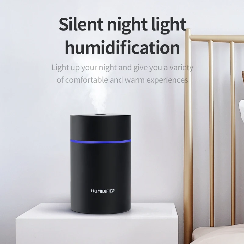 300ml USB Auto Mini Humidifier Desktop Mute Car Office Moisturizing Mute Nano Fine Large Capacity Car Air Humidifier,air humidifier