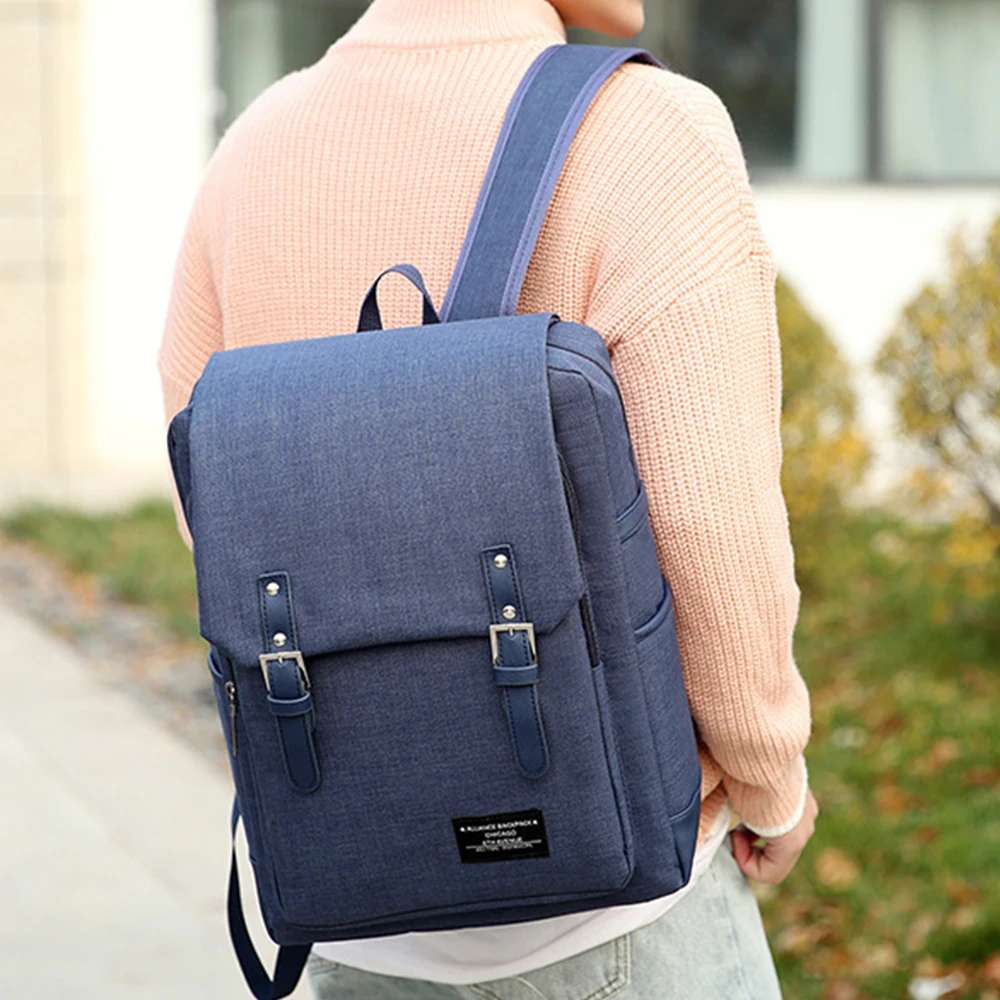 Litthing школьный рюкзак для ноутбука британский стиль рюкзаки водонепроницаемые сумки через плечо из ткани Оксфорд для мужчин женщин Путешествия Спортивный Рюкзак