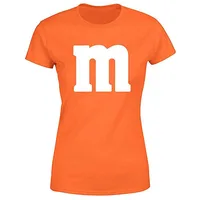 Letter M Halloween Costumes T-Shirt | Funny Cool Graphic Tee Idea | Shirts for Women Ropa Plus Size Mujer 2