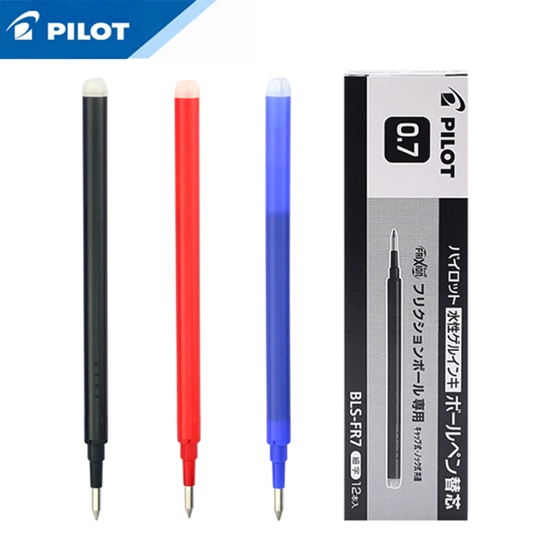 6 Pcs/Lot BLSFR7 Pilot Erasable/Frixion Pen Refill Roller Ball 0.7mm